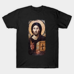 Icon of Jesus Christ the Pantokrator T-Shirt